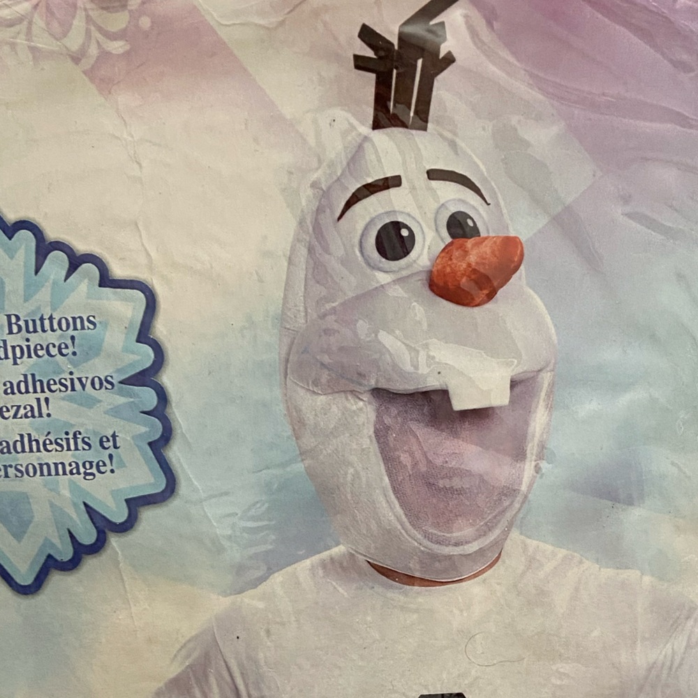 Olaf Character Party Mask